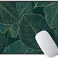 ITNRSIIET Mouse Pad with Stitched Edge Premium Textured Smooth Precise Operation Waterproof Washable Non-Slip Rubber Base Desktop Protection Mat, 10.2×8.3×0.12 inches, Palm Texture