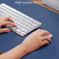 Non-Slip Desk Pad,Mouse Pad,Waterproof PVC Leather Desk Table Protector,Non-Slip PU Leather Desk Blotter, Easy Clean Laptop Desk Writing Mat for Office Work/Home/Decor(Grey Blue, 24" x 13.7")