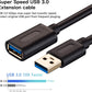 Tan QY USB 3.0 Extension Cable 10Ft, USB 3.0 High Speed Extender Cord Type A Male to A Female for PlayStation, Xbox, USB Flash Drive, Hard Drive, Card Reader,Scanner,Printer,Keyboard(10Ft)