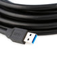 24 Feet Active USB Extension Cable 3.0 Male to Female with A Extension chipset Signal Booster - Active Extension/Repeater Cord 7.5 Meters / 24 Feet