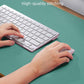 Leather Desk Pad Protector,Desk Mat,Large Mouse Pad, Non-Slip Desk Pad, Waterproof PU Leather Desk Blotter Mat, Desk Cover for Office and Home (Light Green, 36" x 17")