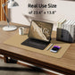 YSAGi Leather Desk Protector, Office Mat, Large Mouse Pad, Non-Slip PU Leather Blotter, Laptop Desk, Waterproof Writing Pad for Office and Home (Latte, 23.6" x 13.8")
