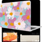 MEEgoodo Case for MacBook Pro 13 inch Case 2022 2021 2020 New A2338 M2/M1 A2251 A2289, Laptop Hard Shell with Keyboard & Camera Cover Compatible with 13 inch MacBook Pro, Art Plants Floral