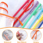 20pcs A3 17x12 Inches Extra Large Zipper Bags, Reusable Mesh Pouches for Office Supplies, Classroom Organization
