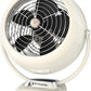 Vornado VFAN™ Vintage Fan, Retro Metal Air Circulator for Cooling & Décor, 3 Speed Settings, Adjustable Tilt, Powerful Airflow, Durable Construction, Manual Dial Control, Vintage White