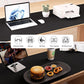 Aothia Leather Desk Pad Protector - Large Mouse Pad, Office Desk Mat, Non-Slip PU Leather Desk Blotter, Laptop Desk Pad, Waterproof Desk Writing Pad for Office and Home (Black, 38" x 13.7")