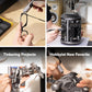 HOTO SNAPBLOQ™ S-A01 3.7V Mini Electric Screwdriver with 56 Bits & 3 Torque Settings, Precision Mini Screwdriver, 250RPM, Brighter LED Light, Repair Tool Kit for Electronics, Phone, Laptop, DIY