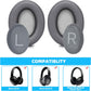 Replacement Ear Pads for Bose SoundTrue Headphones Around-Ear Style, Memory Foam Also Fits QuietComfort 35/ QC35 II Around-Ear Headphones(Dark Grey)