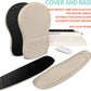 2-in-1 Ergonomic Set, Wave Rise Keyboard Wrist Rest and Massage Bulge Slope Mouse Pad Wrist Support, Cushion Memory Foam Integrated to Relieve Wrist Pain, Apricot