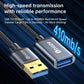 USB Extension Cable USB 3.0 Extension Cord Type A Male to Female Cord Nylon Braided High Data Transfer Compatible with USB Keyboard, Mouse, Flash Drive(10ft)