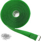 1"x16ft Hook and Loop Straps with 25 Metal Buckles, Adjustable Fastening Cable Straps, Cut-to-Length Cinch Strap, Reusable Nylon Securing Cord Ties for Organizer or Storage, 1 inch Wide,Green