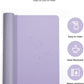 YSAGi Leather Desk Protector, Office Mat, Large Mouse Mat, Non-Slip PU Leather Blotter, Laptop Desk Pad, Waterproof Writing Pad for Office and Home (Light Purple, 31.5" x 15.8")