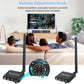 5.8GHz Wireless Audio Transmitter Receiver,164Ft/50M Long Range 18ms Low Latency, RCA / 3.5mm AUX Input/Output with Volume Adjustment Knob, Used for TV/PC/CD/Power Speaker/Soundbar/Headphones