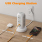 Surge Protector Power Strip Tower, TESSAN 5 FT Retractable Extension Cord with Multiple Outlets, 11 Outlets with 3 USB (1 USB C) Charging Station, 1050J, Office Desk Supplies, Dorm Essentials