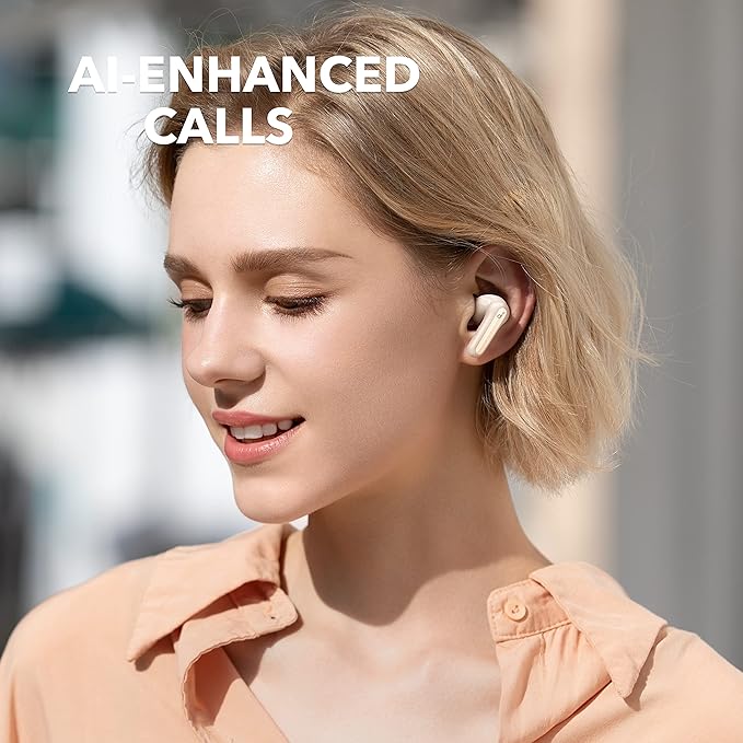 Soundcore by Anker Life P2 Mini True Wireless Earbuds, Bluetooth 5.2, 10mm Drivers for Big Bass, Custom EQ, 32H Playtime, Fast Charging, Comfortable, Tiny Size for Daily Use, Commute, Work (White)