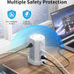 Power Strip Surge Protector, 10 Ft Extension Cord with 12 AC Multiple Outlets 4 USB (1 USB C), SMALLRT Power Tower Desktop Charging Station (White, 6.5 FT)