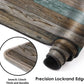 Galdas Gaming Mouse Pad Vintage Wood Grain Pattern XXL XL Large Mouse Pad Mat Long Extended Mousepad Desk Pad Non-Slip Rubber Mice Pads Stitched Edges Thin Pad (31.5x11.8x0.12Inch)