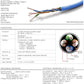 fast Cat. Cat5e Ethernet Cable 1000ft - 24 AWG, CMR, Insulated Bare Copper Wire Cat 5 ethernet Cable with FastReel - 350MHZ / Gigabit Speed UTP Cable Cat5e - CMR (Yellow)