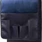 Wanty Velvet Sofa Couch Chair Armrest Soft Caddy Organizer Holder for Remote Control, Cell Phone, Book, Pencil (Blue)