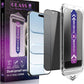 Privacy Screen Protector for iPhone Air 6.5-Inch, Auto Dust Removal, 9H Tempered Glass, Full Cover, Anti-Fingerprint, Easy Installation,2 Pack