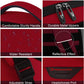 Laptop Backpack,Business Travel Anti Theft Slim Durable Laptops Backpack with USB Charging Port,Water Resistant College Computer Bag for Women & Men Fits 15.6 Inch Laptop and Notebook-Red