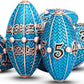 ARUOHHA DND Metal Dice Copper Blue Dragon Egg Dice with Metal Box, Role Playing Game RPG Polyhedral D and D Dice Set D20 D12 D10 D8 D6 D4