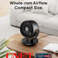 Dreo Fan for Bedroom, Desk Air Circulator Fan with Remote, 11 Inch Table Fans for Whole Room, 60ft Powerful Airflow, 120° Vertical Manual +90° Oscillating, 4 Speeds, 8H Timer, Quiet Fan, Home