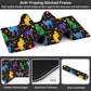 Colorful Cats and Butterflies Desk Mat,Large Watercolor Kittens Butterfly Gaming Keyboard Mouse Pad,Non-Slip Rubber Base Desk Pad Thick Stitched Edges Waterproof Mousepad Mouse Mat 31.5"x11.8"