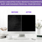 Swanky Computer Screen Cleaner Kit: Set of Electronic Cleaner Spray Microfiber Cleaning Cloth for Tv Cleaner - Ipad Screen Cleaner - iPhone Cleaner - Monitor Cleaner - Laptop Cleaner (2 Oz, 2-Pack)