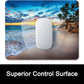 ITNRSIIET Mouse Pad with Stitched Edge Premium Textured Smooth Precise Operation Waterproof Washable Non-Slip Rubber Base Desktop Protection Mat, 10.2×8.3×0.12 inches, Beach