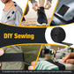 26ft x 2in Heavy Duty Cable Straps with 20pcs Plastic Buckles, Free Cut to Length Cinch Strap, Reusable & Adjustable Hook and Loop Straps for Cable Ties, Cord Organizer, Wire Management