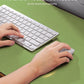 YSAGi Leather Desk Protector, Office Mat, Large Mouse Mat, Non-Slip PU Leather Blotter, Laptop Pad, Waterproof Writing Pad for Office and Home (Leaf Green, 23.6" x 13.8")