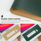 Leather Desk pad Protector, Large Desk mat with Natural Cork & PU Leather,Large Mouse pad, Office Desk Mat,Waterproof Desk Writing Pad for Office and Home (47in*17in, Dark Green)