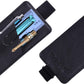 Wisdompro Adjustable Elastic Band Pen Holder, 2 Packs PU Leather Pencil Holder, Pen Sleeve Pouch, Fits for 8" to 11.5" Hardcover Journals, Notebooks, Planners, iPad
