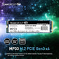TEAMGROUP MP33 2TB SLC Cache 3D NAND TLC NVMe 1.3 PCIe Gen3x4 M.2 2280 Internal Solid State Drive SSD (Read/Write Speed up to 1,800/1,500 MB/s) Compatible with Laptop & PC Desktop TM8FP6002T0C101