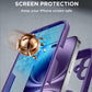 Miracase Magnetic for iPhone 16 Plus Case Full-Body Phone with Built-in Glass Screen Protector, [Compatible with MagSafe] Military Drop Proof 16 Plus Cover 6.7 inch, Purple