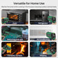 Infrared Thermometer for Cooking, Gedaye Surface Laser Temperature Gun with Laser Pointer 13:1, Metal Probe, Adjustable Emissivity, -58℉ to 1562℉, Thermal Thermometer Gun for Pizza Oven Engine HVAC