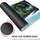 Galdas Gaming Mouse Pad XXL XL Large Long Extended Big Mousepad Non-Slip Rubber Keyboard Mouse Pad with Stitched Edges for Laptop Home Office (31.5x11.8x0.08 Inch) … (Beach 2025)