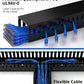 ZhiYo H2in x W2.4in Professional Server Rack Cable Management Raceway, 95in (4X L23.6in) Cable Raceway Kit, Electrically Safe PVC, Open Slot Wire Hider for Under Desk/Computer/Network Cords