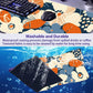 Cute Anime Flower Mouse Pad, Women's Office Desk Accessory Decoration, Expanded Mouse Pad 35.4 x 15.7 x 0.12 Inch Sewn Edge Non Slip Rubber Base