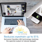 OttLite Charge Up LED Desk Lamp with Wireless Qi Charging & USB Charging Port, with ClearSun LED Technology - Adjustable Neck, 3 Color Temperature Modes, Reduces Eyestrain - Travel-Friendly Task Lamp