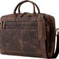 VC VINTAGE COUTURE Leather briefcase bag for men Leather Laptop Bags For Men and Women Travel Messenger Bag
