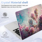 Case for MacBook Pro 13 inch with/Without Touch Bar (2016-2022, M2 A2338 M1 A2289 A2251 A2159 A1989 A1706 A1708), Hard Shell + Keyboard Cover + Dust Plug - Flowers