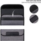 JJC 4 Pockets Lens Filter Case for Filter Up to 82mm (37mm 40.5mm 43mm 46mm 49mm 52mm 55mm 58mm 62mm 67mm 72mm 77mm),Foldout Filter Pouch with Microfiber Cleaning Cloth,Photography Filter Holder Bag