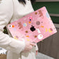 MEEgoodo Case for MacBook Pro 13 inch Case 2022 2021 2020 New A2338 M2/M1 A2251 A2289, Laptop Hard Shell with Keyboard & Camera Cover Compatible with 13 inch MacBook Pro, Space & Animals