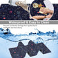 Space Galaxy Constellation Desk Mat,Large Milky Way Galaxy Space Gaming Keyboard Mouse Pad,Non-Slip Rubber Base Desk Pad Thick Stitched Edges Waterproof Mousepad Mouse Mat 31.5"x11.8"
