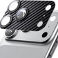Hoerrye for iPhone 17 Pro Max Camera Lens Protector - [12FT Shatterproof Military Grade] [Strong Adsorption] Metal 9H+ Tempered Glass Camera Screen Full Cover Case Friendly,Carbon Fiber