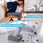 ROYALAY Adjustable Foot Rest Under Desk for Office, High-Density Foam Foot Rest with 3 Adjustable Heights, Ergonomic Footrest with Washable Cover for Home, Airplane, Travel(16 * 16 * 17in, Gray)
