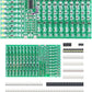 Soldering Practice Kit DIY Two-sided SMT 3-row White Red LED SMD Circuit Kit Learn Soldering Kit For Beginners