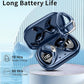 Wireless Earbud, Bluetooth 5.4 Headphones IP7 Waterproof for Sport, 50H Running Wireless Earphones with ENC Noise Cancelling Mic, Deep Bass Over Ear bud with Earhooks for Android, iOS, Workout, Gym